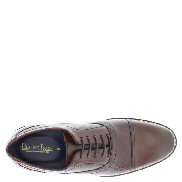 Holborn Men's Leather Oxford Cap Shoes