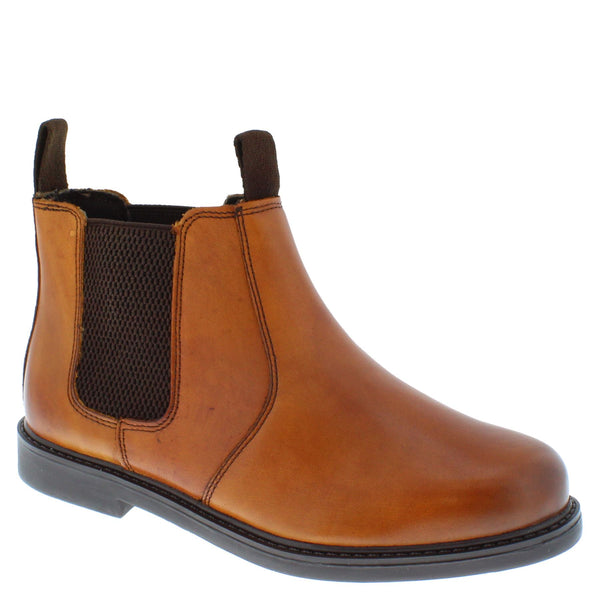 Chester Kids' Leather Chelsea Boots