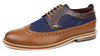 Lambeth Men's Two Tone Leather Brogues