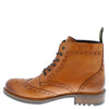 Camden Men's Leather Lace Up Brogue Boots