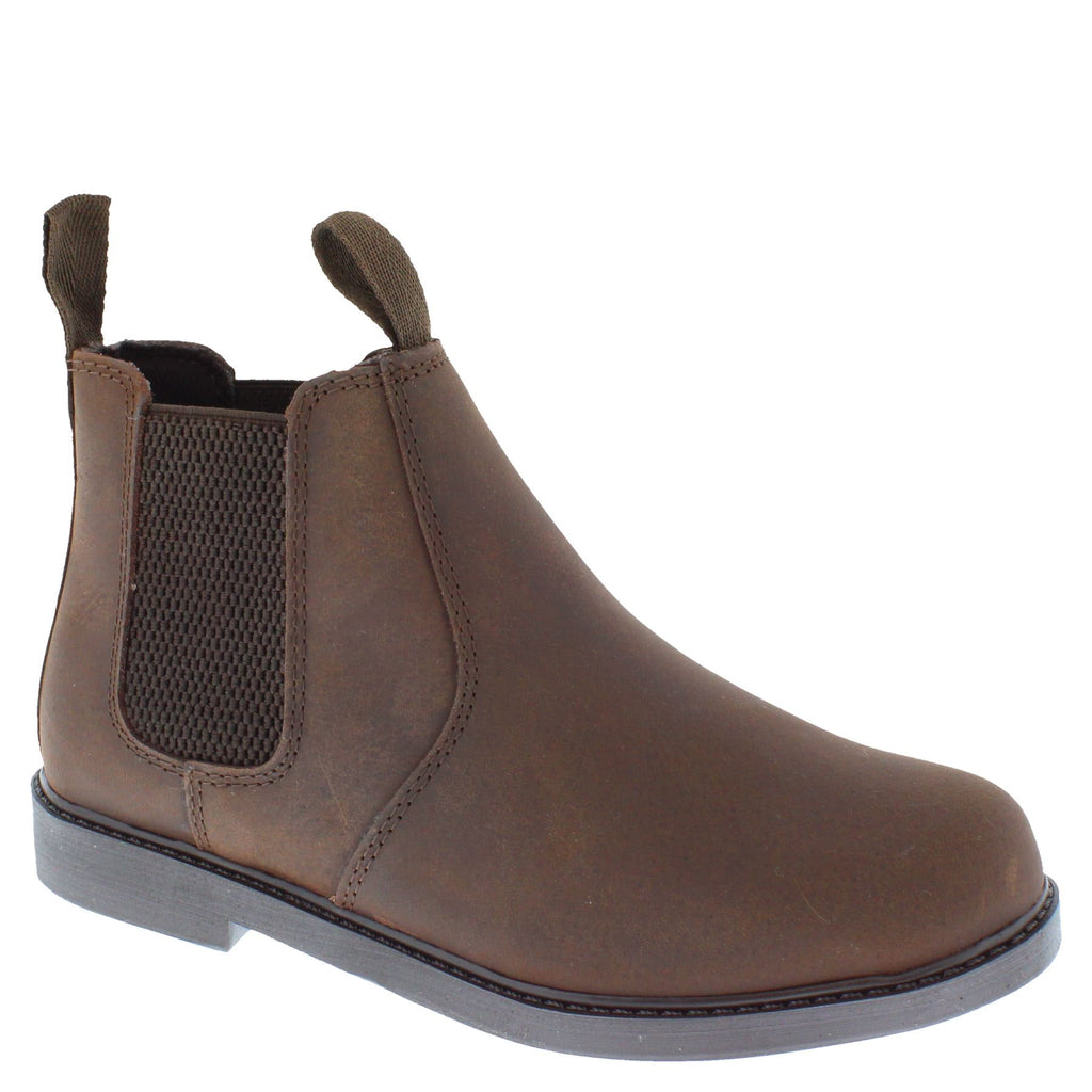 Chester Kids' Leather Chelsea Boots