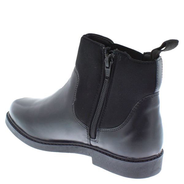 Epsom Kids' Leather Zip Up Chelsea Boots