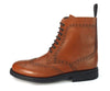 Cotswold Men's Leather Lace Up Brogue Boots