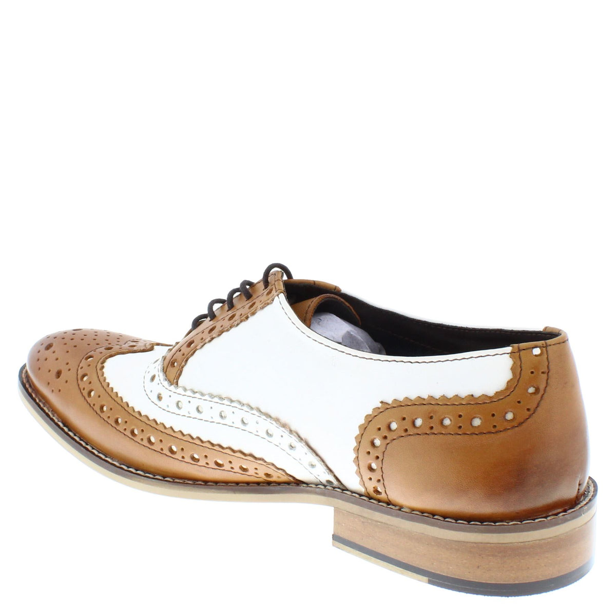 Redford Men's Leather Gatsby Brogues