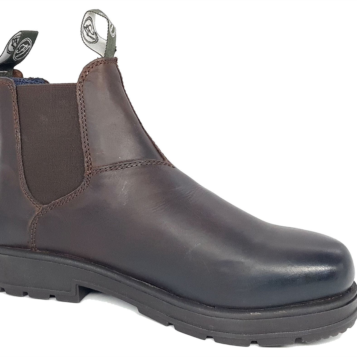 Braunston Men's Greasy Leather Chelsea Boots