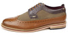 Lambeth Men's Two Tone Leather Brogues