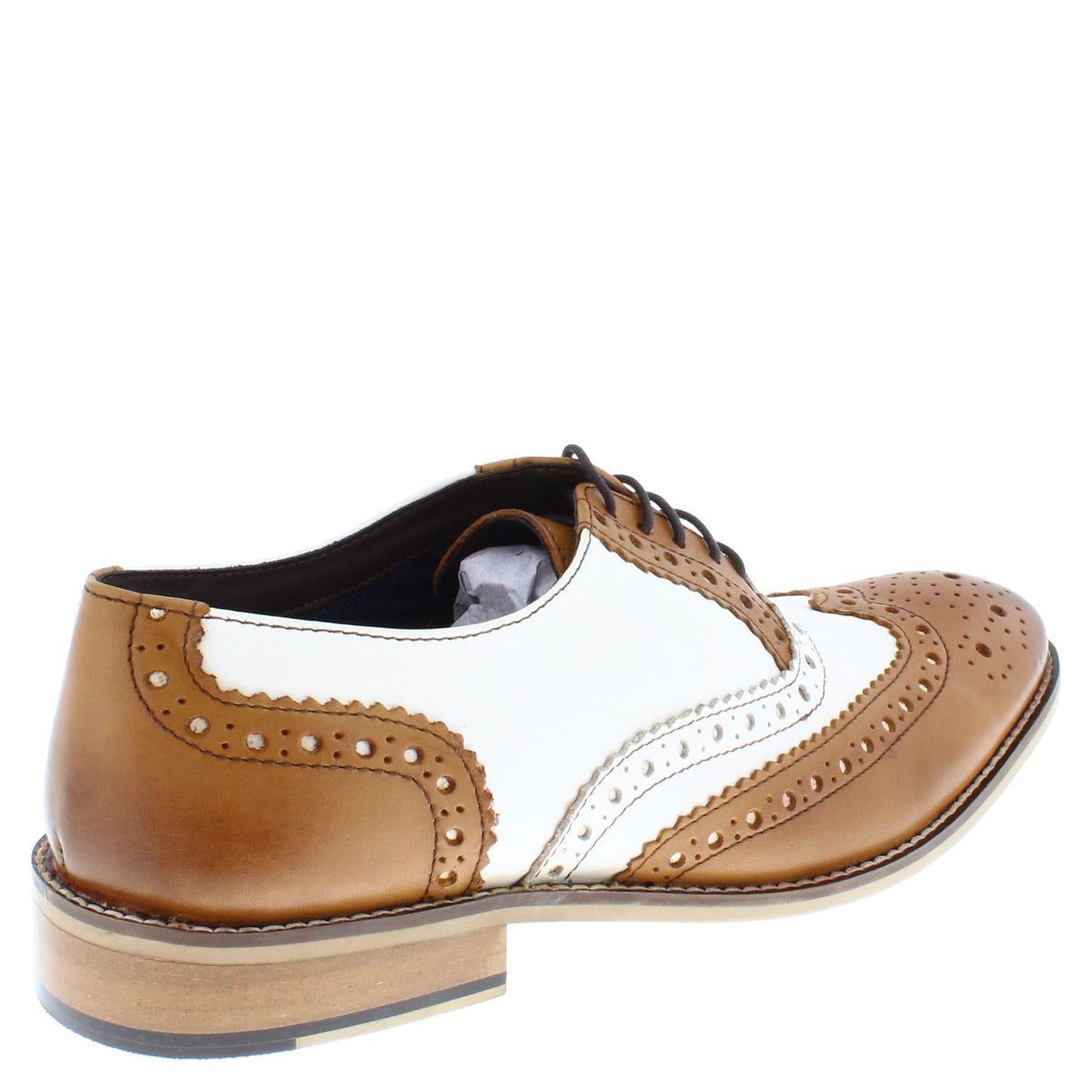 Redford Men's Leather Gatsby Brogues