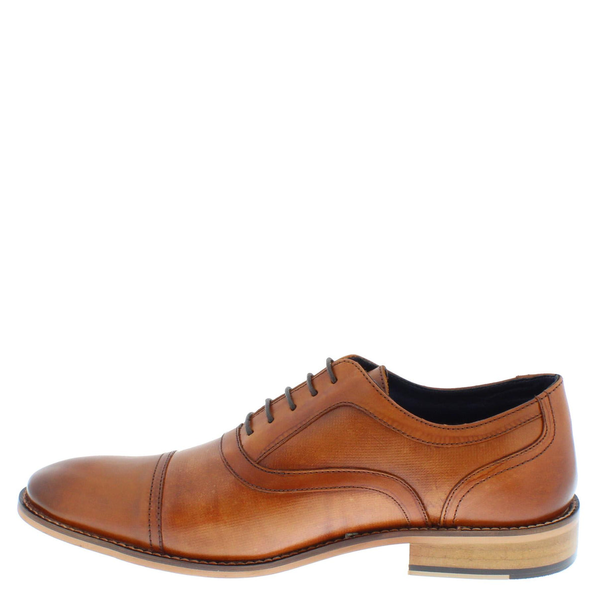 Holborn Men's Leather Oxford Cap Shoes