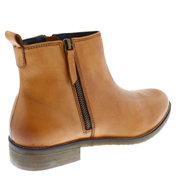 Newbury Women's Leather Zip Up Chelsea Boots