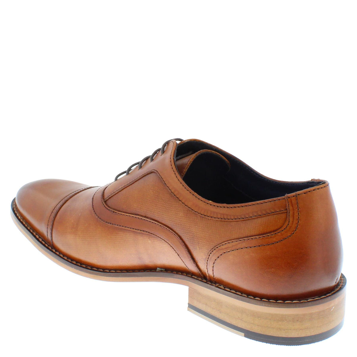 Holborn Men's Leather Oxford Cap Shoes