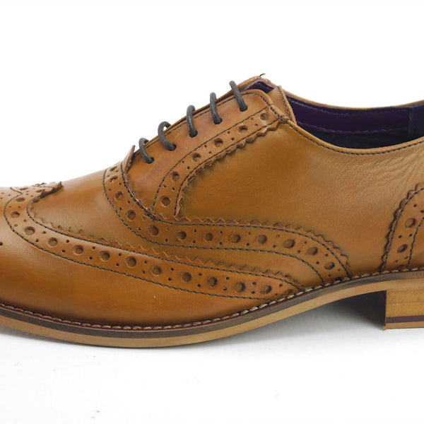 Redford Men's Leather Gatsby Brogues