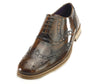 Newman Men's Hi Shine Leather Brogues