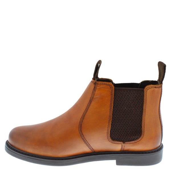 Chester Kids' Leather Chelsea Boots