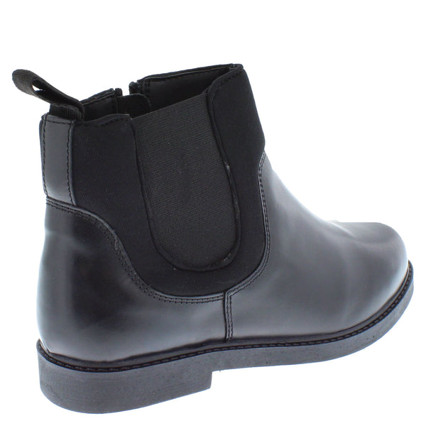 Epsom Kids' Leather Zip Up Chelsea Boots