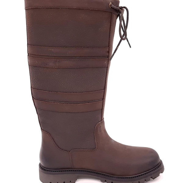 Burghley Waterproof Leather Long Country Boots