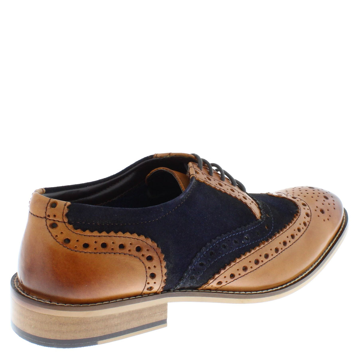 Redford Men's Leather Gatsby Brogues