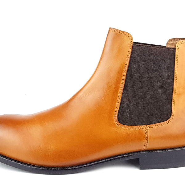 Windsor Men's Leather Sole Chelsea Boots