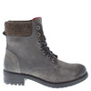 Warwick Women's Suede Lace Up Combat Boots