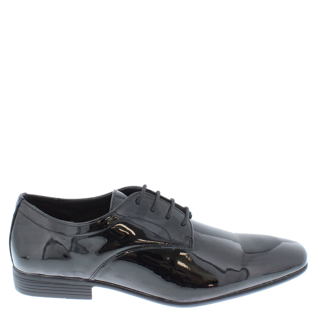 Portobello Men's Patent Leather Lace Up Dress Shoes