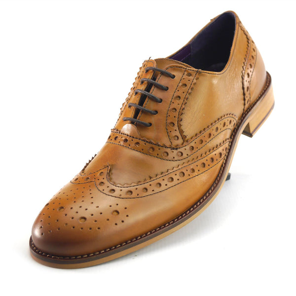 Redford Men's Leather Gatsby Brogues