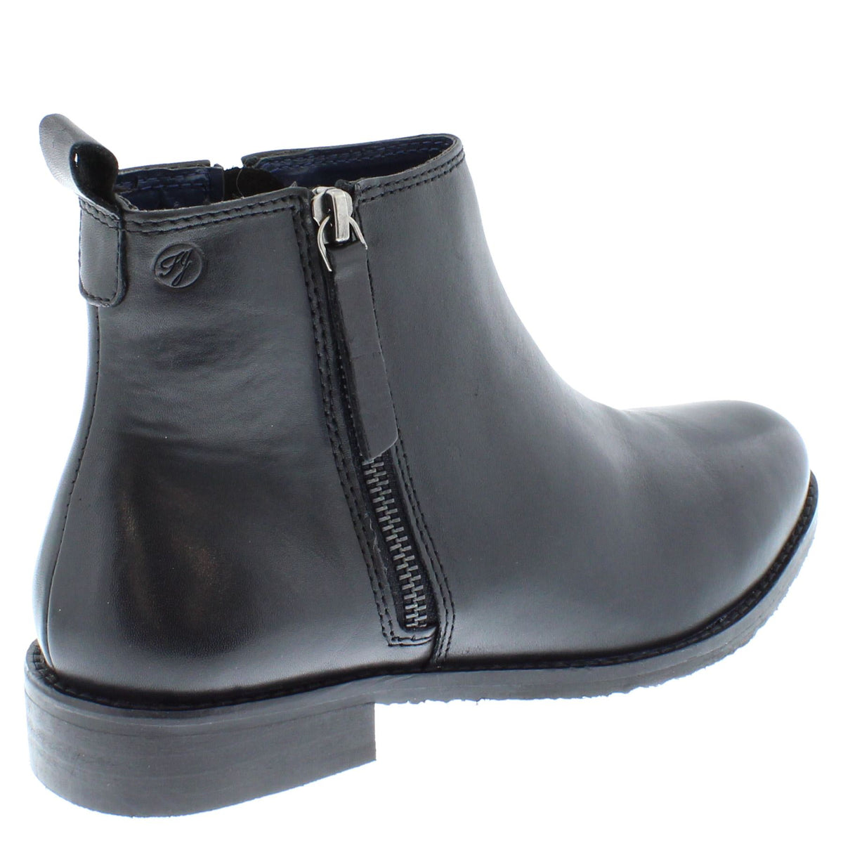 Newbury Women's Leather Zip Up Chelsea Boots