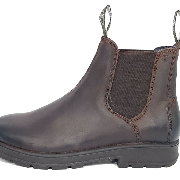 Braunston Men's Greasy Leather Chelsea Boots