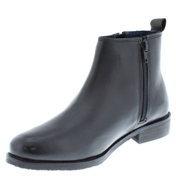 Newbury Women's Leather Zip Up Chelsea Boots