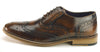 Newman Men's Hi Shine Leather Brogues