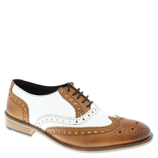 Redford Men's Leather Gatsby Brogues