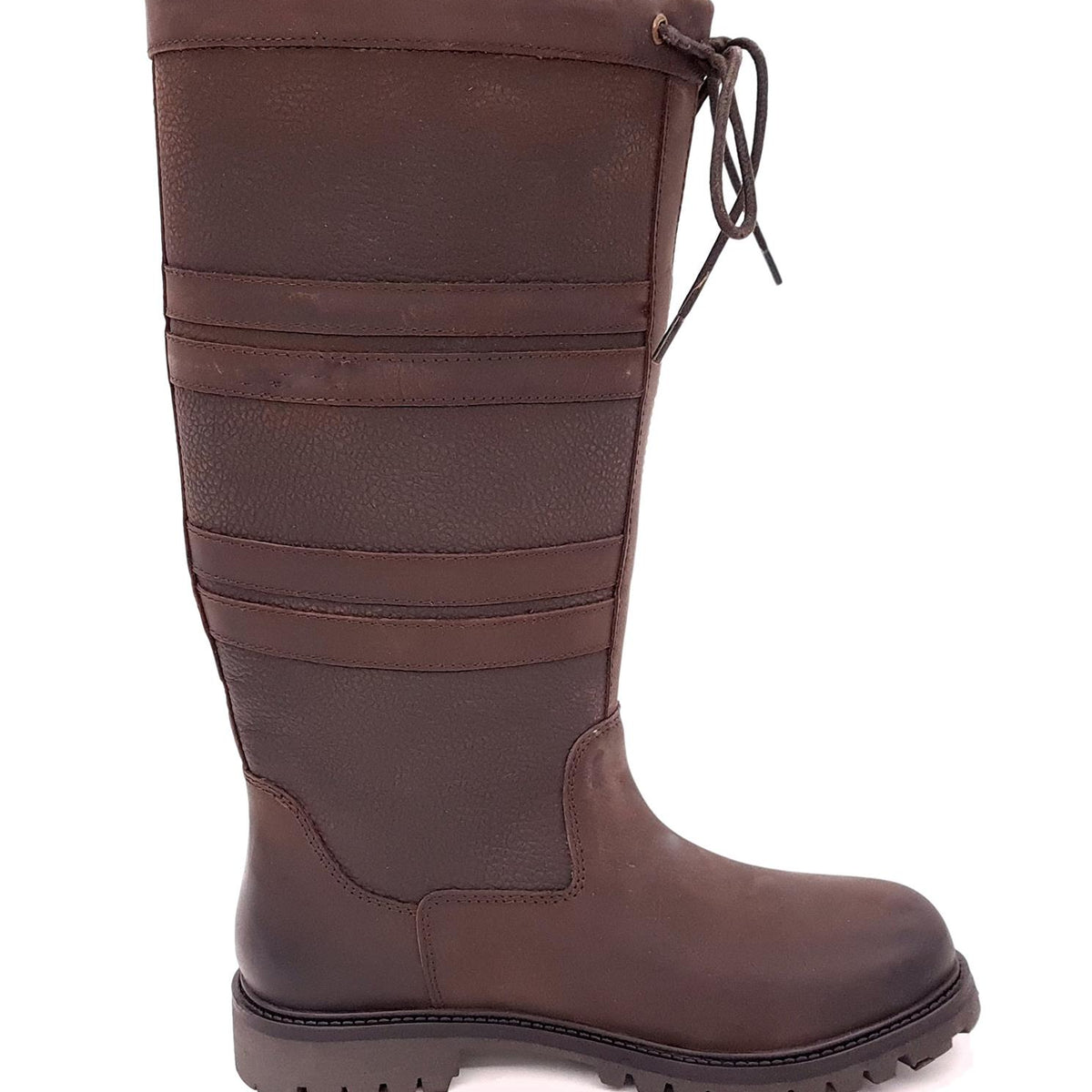 Burghley Waterproof Leather Long Country Boots