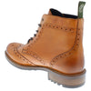 Camden Men's Leather Lace Up Brogue Boots