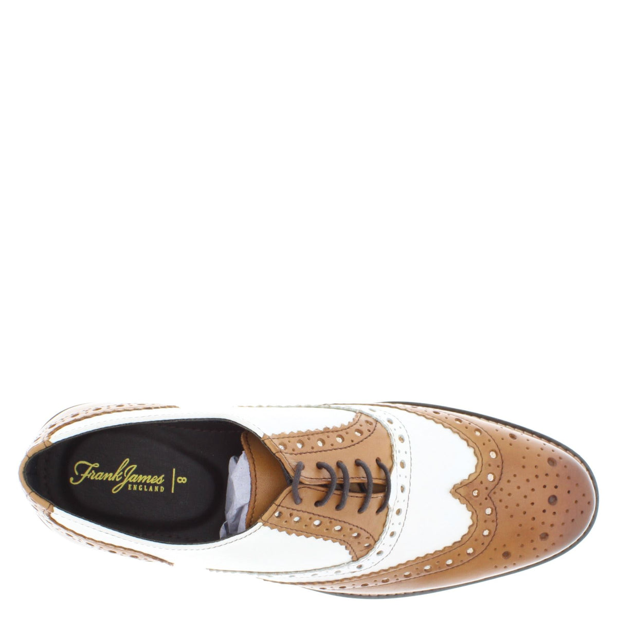 Redford Men's Leather Gatsby Brogues