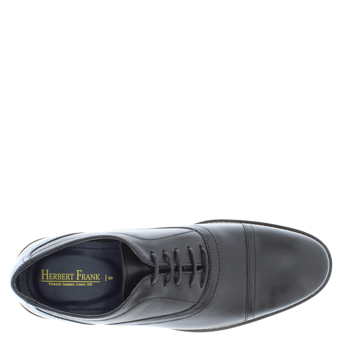 Holborn Men's Leather Oxford Cap Shoes