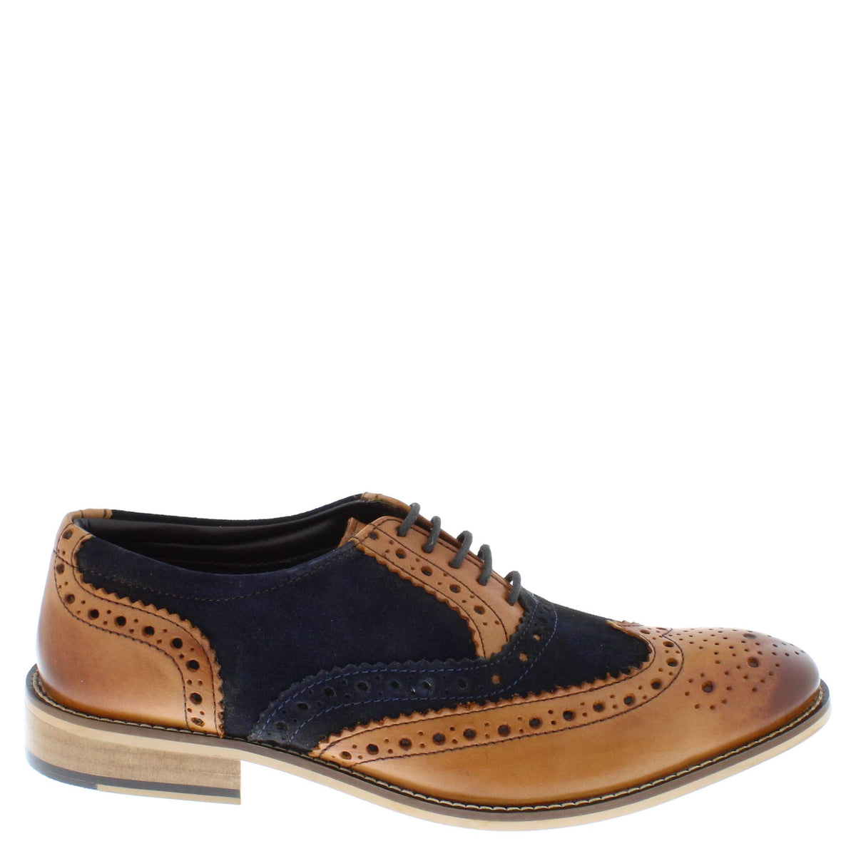 Redford Men's Leather Gatsby Brogues