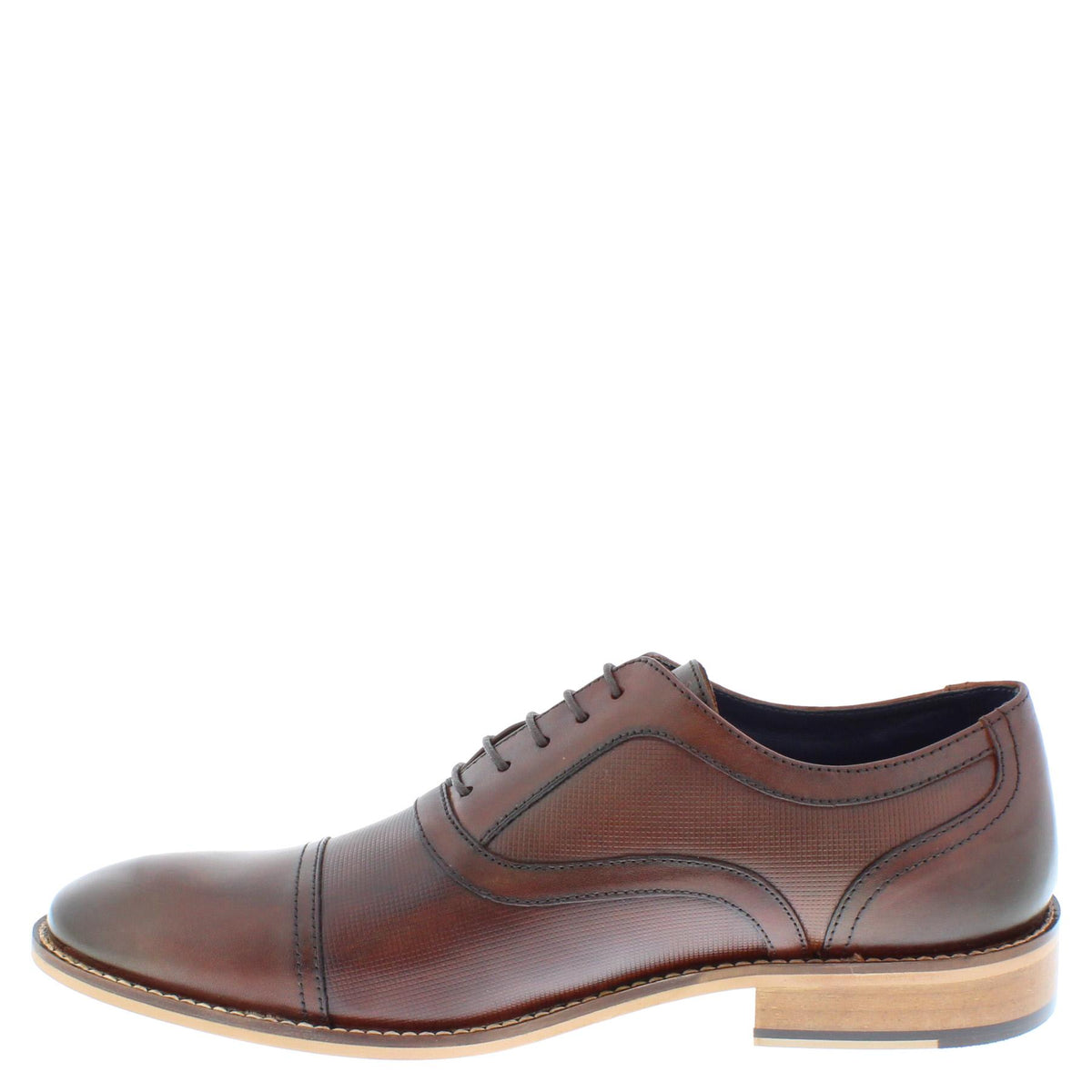 Holborn Men's Leather Oxford Cap Shoes