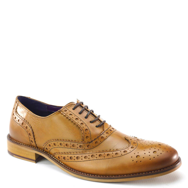 Redford Men's Leather Gatsby Brogues