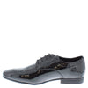 Portobello Men's Patent Leather Lace Up Dress Shoes