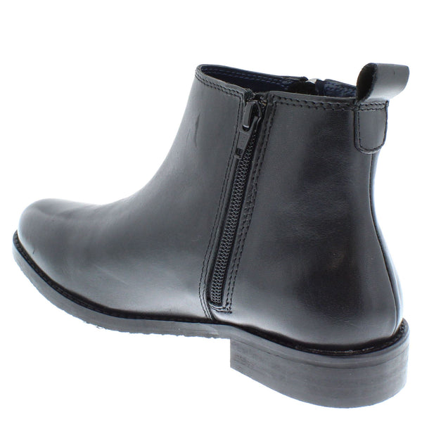 Newbury Women's Leather Zip Up Chelsea Boots