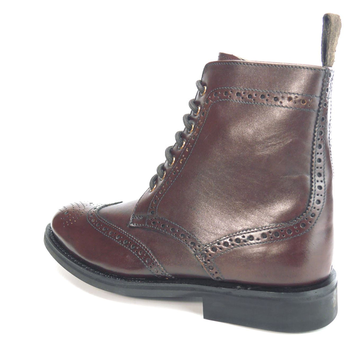 Cotswold Men's Leather Lace Up Brogue Boots